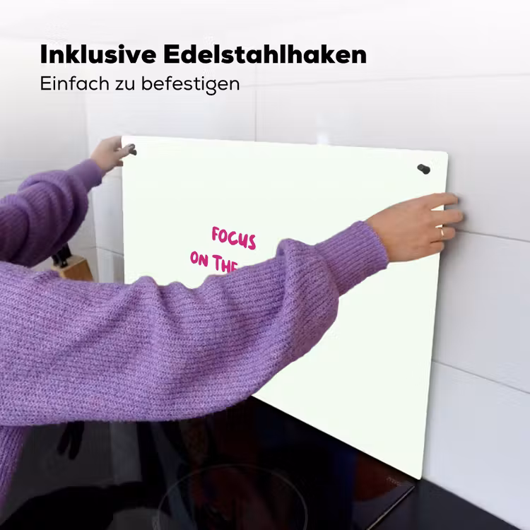 Focus - Beige - Roze - Smiley Inductie beschemer met haakjes klein -ky-ophangen-de