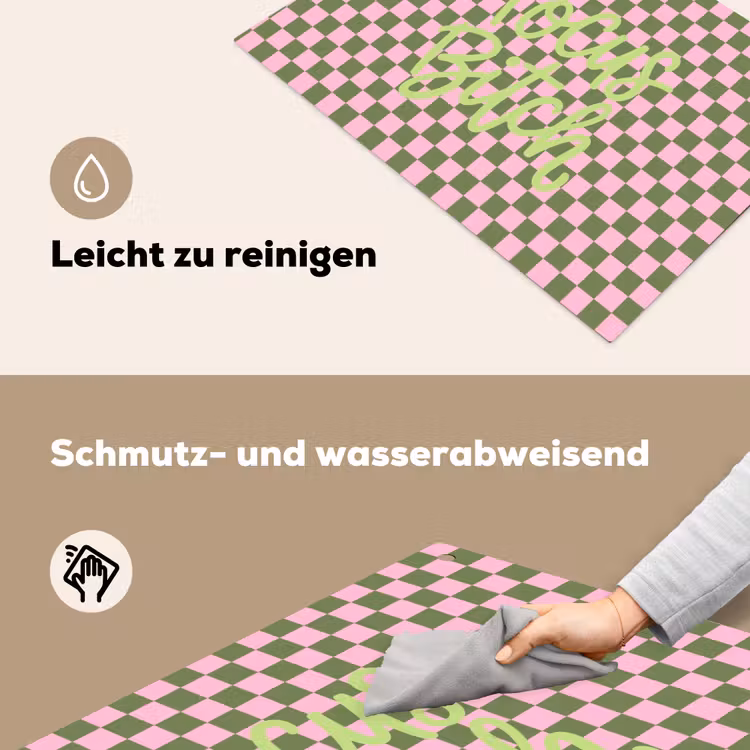 Focus - Vakken - Roze Inductie beschemer met haakjes klein -ky-schoon-de