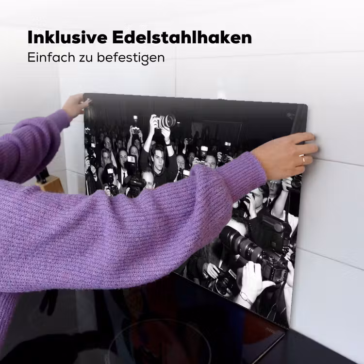 Fotografen - Menigte - Flitsers - Journalistiek Inductie beschemer met haakjes klein -ky-ophangen-de