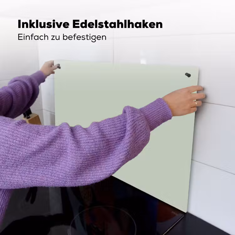 Frosted - Mint - Groen Inductie beschemer met haakjes klein 777 -ky-ophangen-de