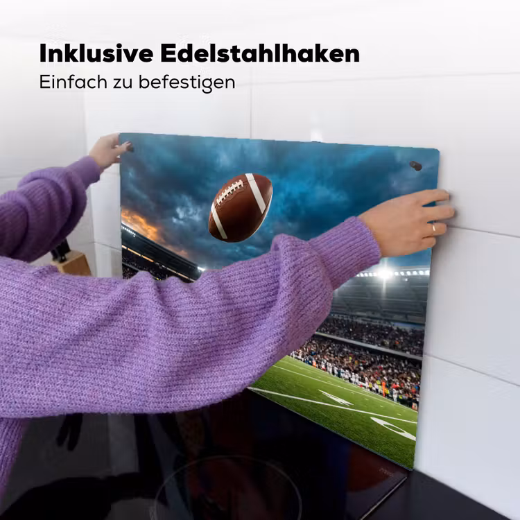 Football - Bal - Stadion - Sport Inductie beschemer met haakjes klein -ky-ophangen-de