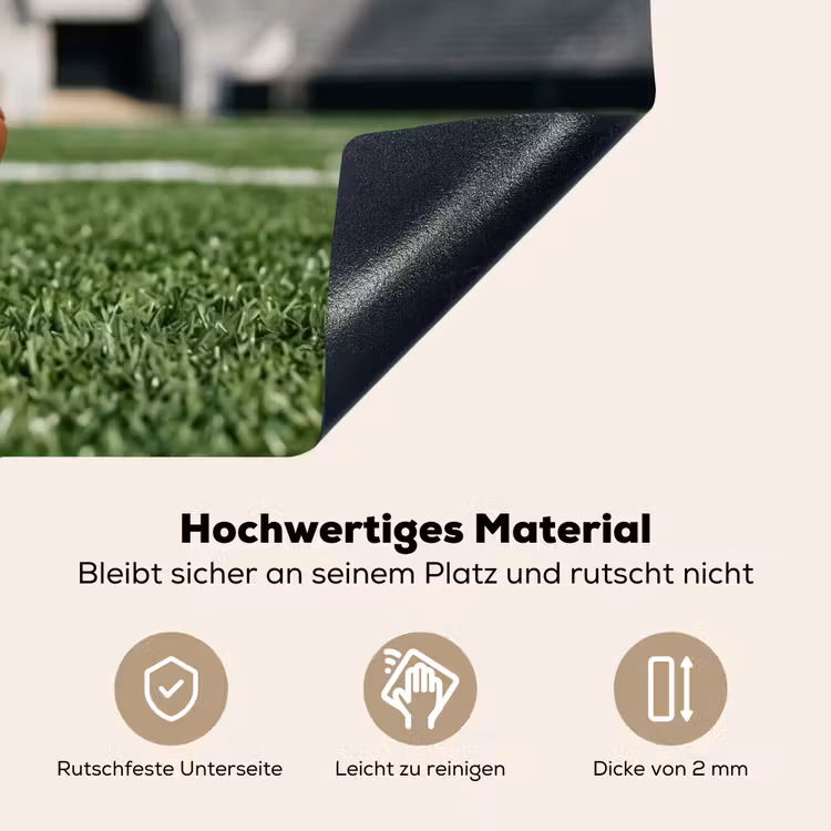 Football - Veld - Stadion - Sport Inductie beschemer met haakjes klein -ky-onderkant-de