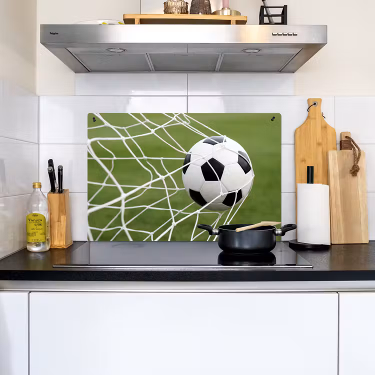 Voetbal - Goal - Net - Sport Inductie beschemer met haakjes klein -sfeer2