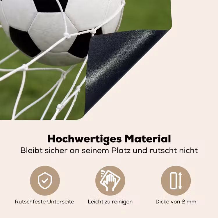 Voetbal - Goal - Net - Sport Inductie beschemer met haakjes klein -ky-onderkant-de