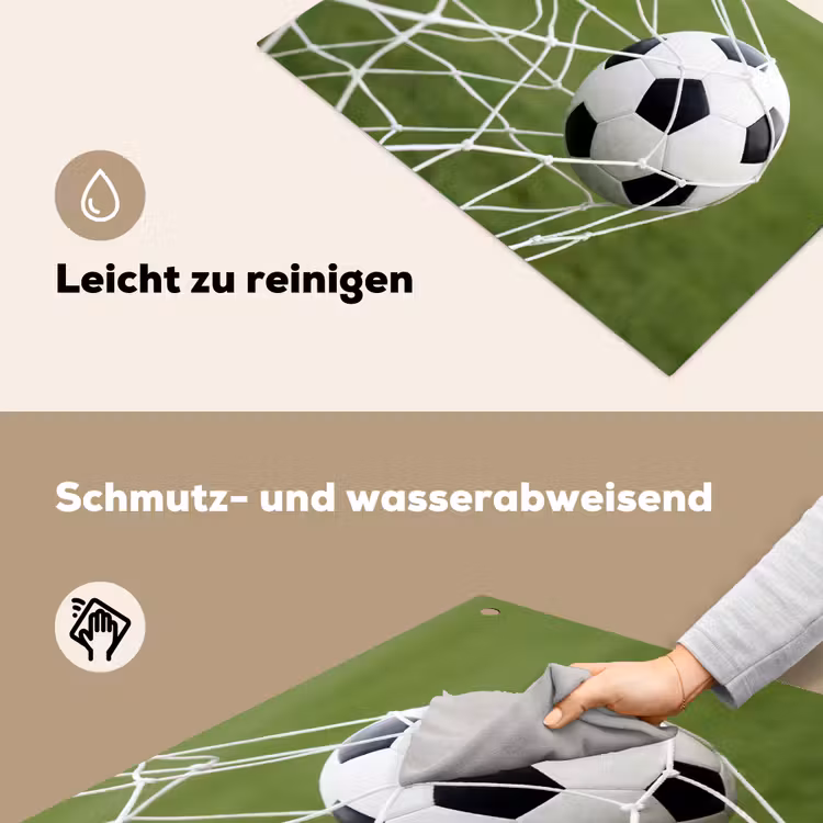 Voetbal - Goal - Net - Sport Inductie beschemer met haakjes klein -ky-schoon-de