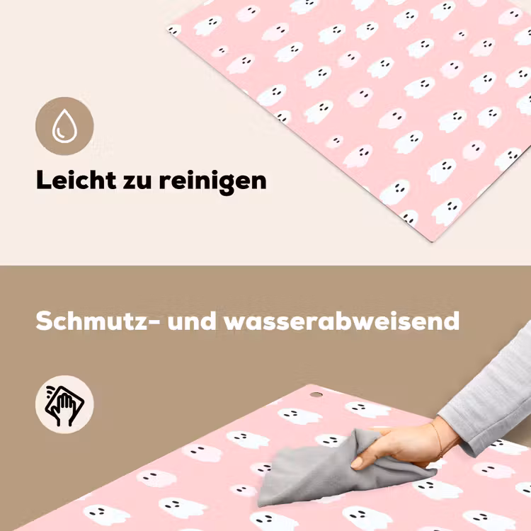 Spookjes - Patroon - Roze Inductie beschemer met haakjes klein 777 -ky-schoon-de
