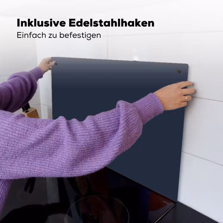 Geldersblauw - Blauw - Klassiek Inductie beschemer met haakjes klein 777 -ky-ophangen-de