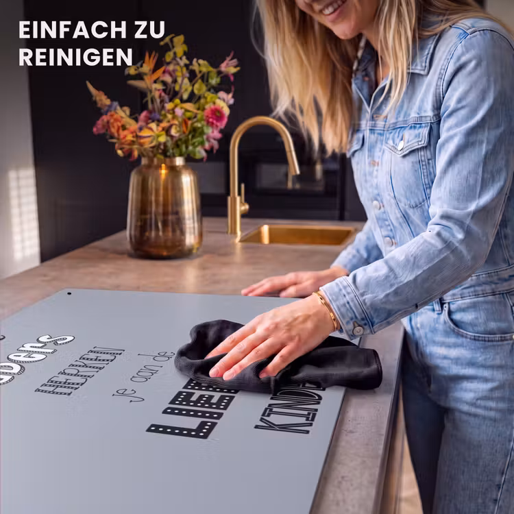 2-in-1 Herdabdeckplatte & Spritzschutz - Geschenk zum Vatertag - Vater - Sprichwörter - Die besten Väter - Zitat - Vaderdag geschenk - Vader - Spreuken - De beste vaders - Quote Inductie beschemer met haakjes klein