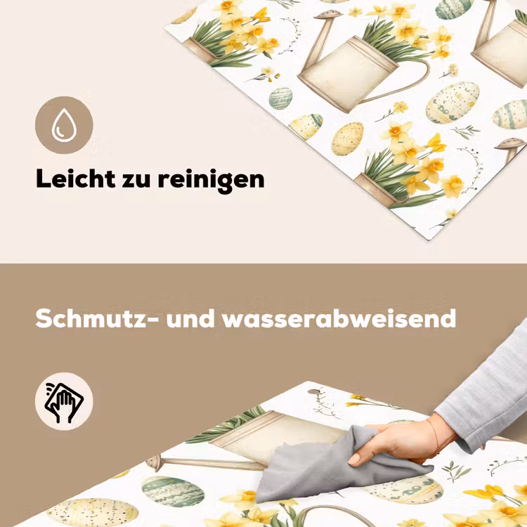 Gieter - Bloemen - Eieren Inductie beschemer met haakjes klein -ky-schoon-de