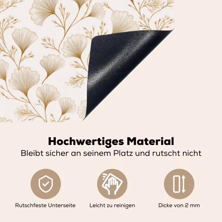 Ginkgo - Takken - Goud Inductie beschemer met haakjes klein 777 -ky-onderkant-de