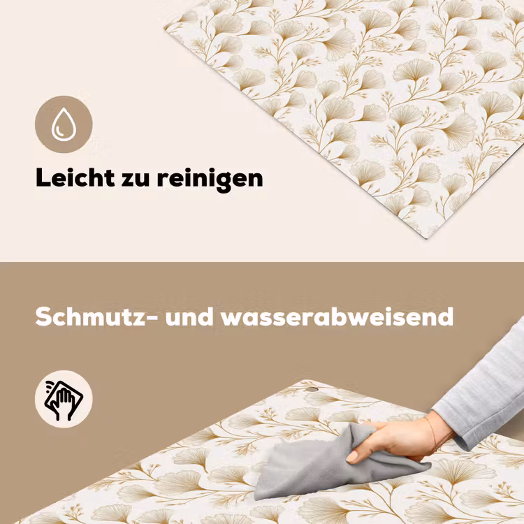 Ginkgo - Takken - Goud Inductie beschemer met haakjes klein 777 -ky-schoon-de