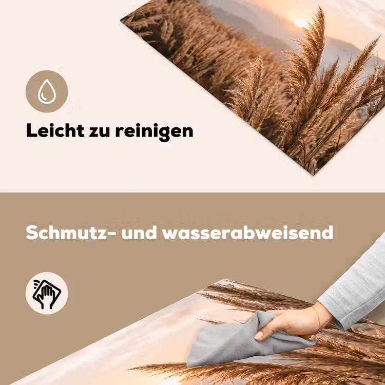 Gras - Veld - Zon - Natuur Inductie beschemer met haakjes klein -ky-schoon-de