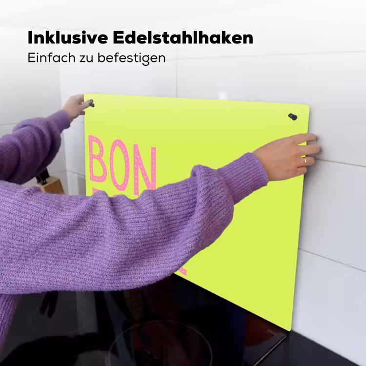 Groen - Smiley - Bonjour - Roze Inductie beschemer met haakjes klein -ky-ophangen-de