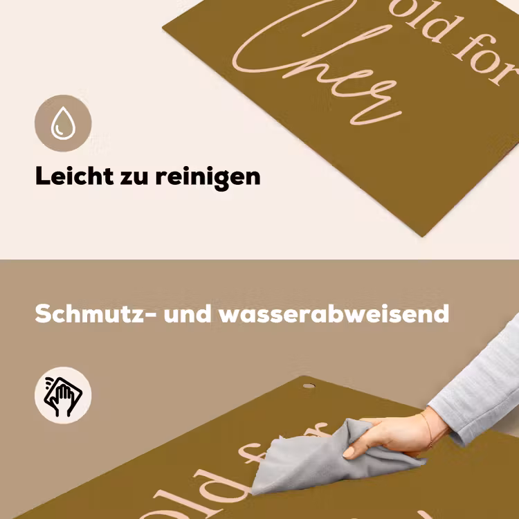 Groen - Too old for cher - Roze Inductie beschemer met haakjes klein -ky-schoon-de