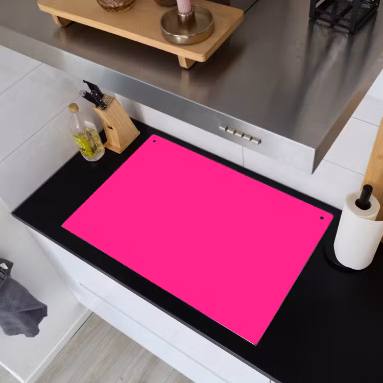 Hot - Fuchsia - Roze Inductie beschemer met haakjes klein 777 -sfeer1
