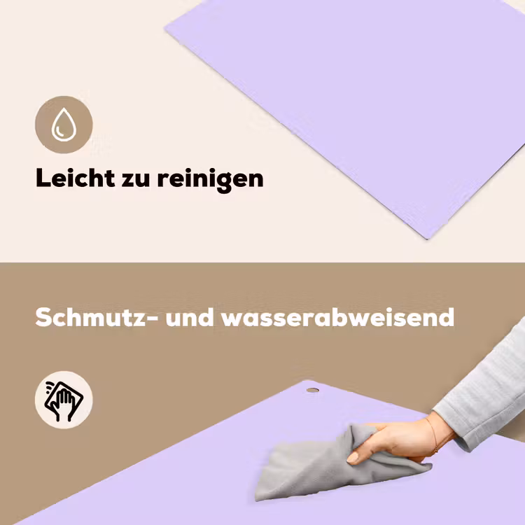 Light - Orchid - Paars Inductie beschemer met haakjes klein 777 -ky-schoon-de