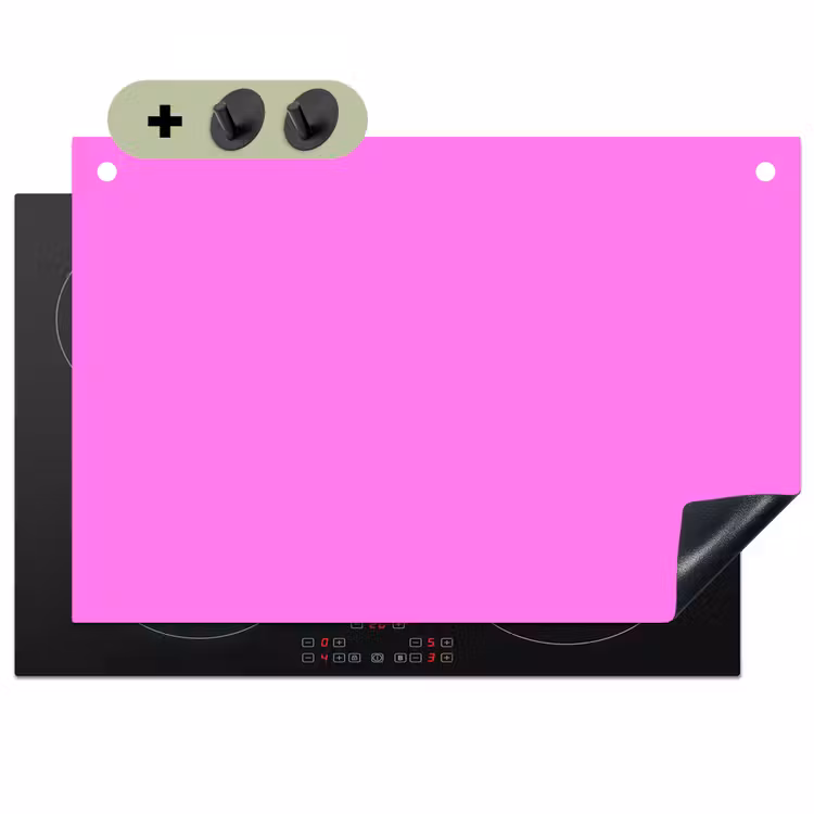 Bright - Orchid - Roze Inductie beschemer met haakjes klein 777 -3d