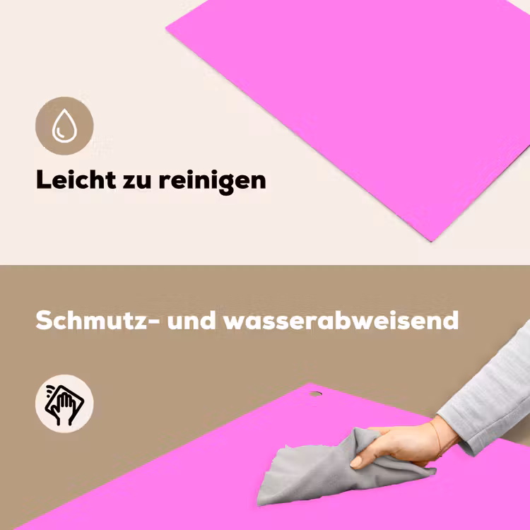 Bright - Orchid - Roze Inductie beschemer met haakjes klein 777 -ky-schoon-de