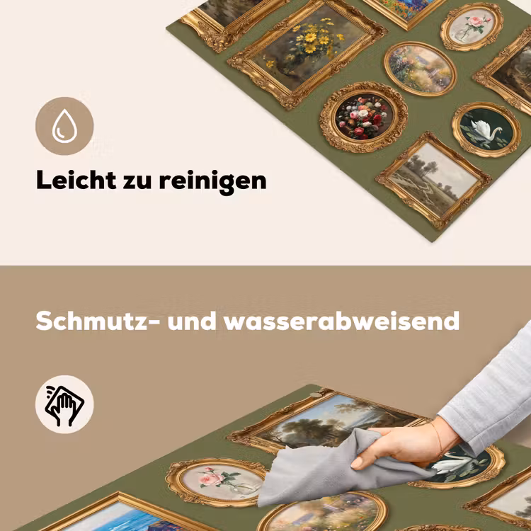 Hert - Bos - Natuur - Klassiek - Dieren Inductie beschemer met haakjes klein -ky-schoon-de