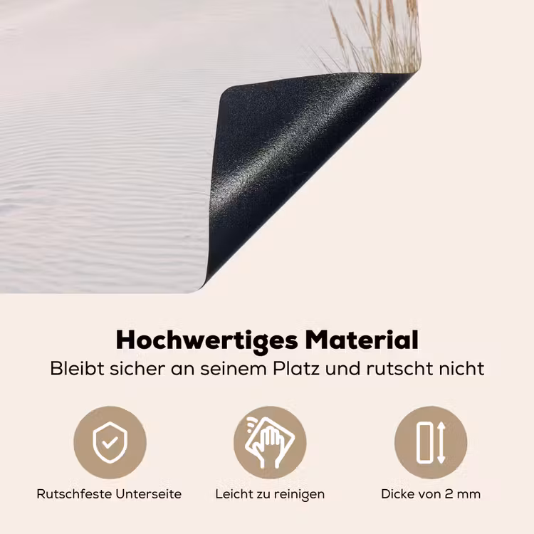 Horizon - Duinlandschap - Zand Inductie beschemer met haakjes klein -ky-onderkant-de