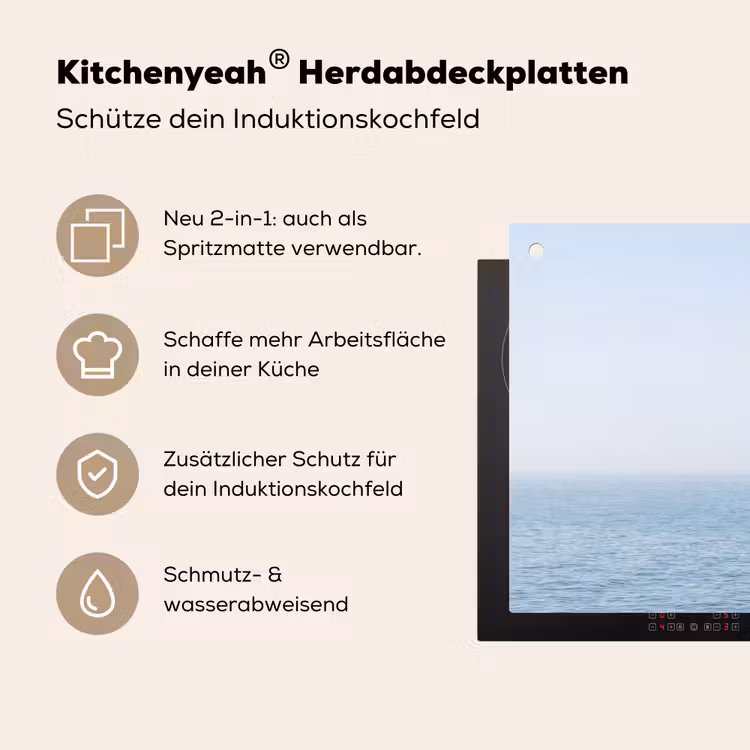 Horizon - Zeilboot - Zee Inductie beschemer met haakjes klein -ky-usp-de