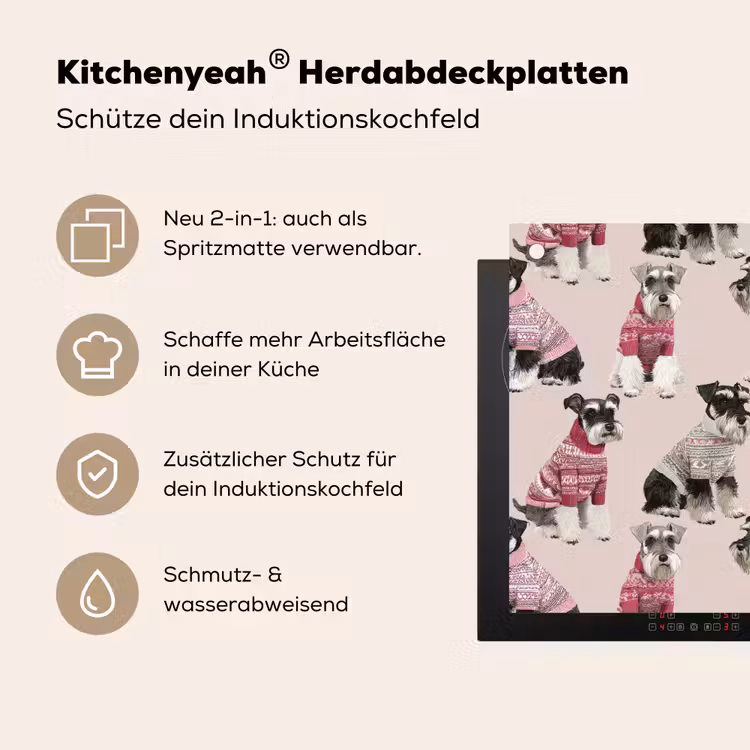 Honden - Truien - Rood Inductie beschemer met haakjes klein 777 -ky-usp-de