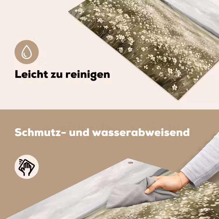 Illustratie - Landschap - Wit Inductie beschemer met haakjes klein -ky-schoon-de