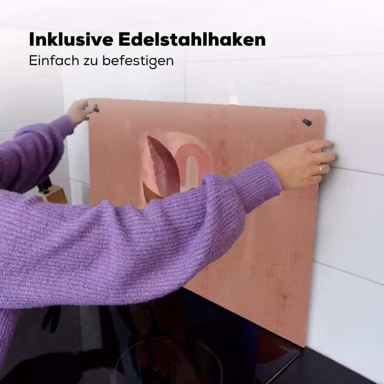 Illustratie - Vogels - Abstract - Roze Inductie beschemer met haakjes klein -ky-ophangen-de