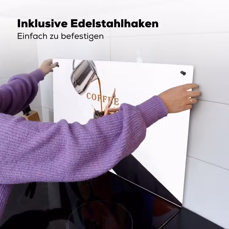 Koffie - Mok - Kan - Therapie Inductie beschemer met haakjes klein -ky-ophangen-de