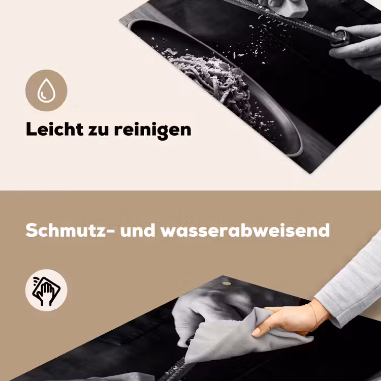 Kaas - Pasta - Rasp Inductie beschemer met haakjes klein -ky-schoon-de