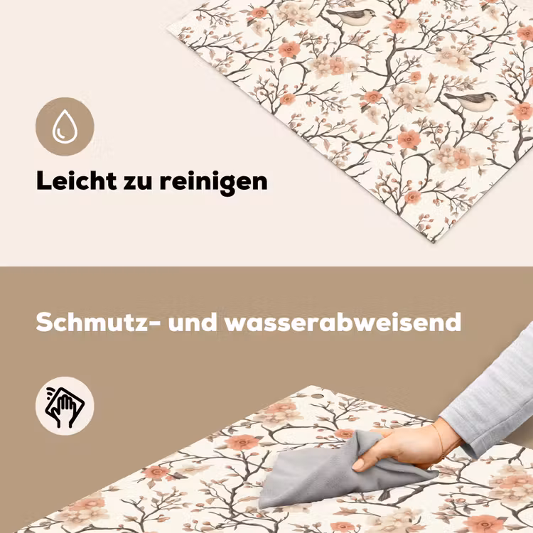 Kersenbloesem - Mus - Roze Inductie beschemer met haakjes klein 777 -ky-schoon-de