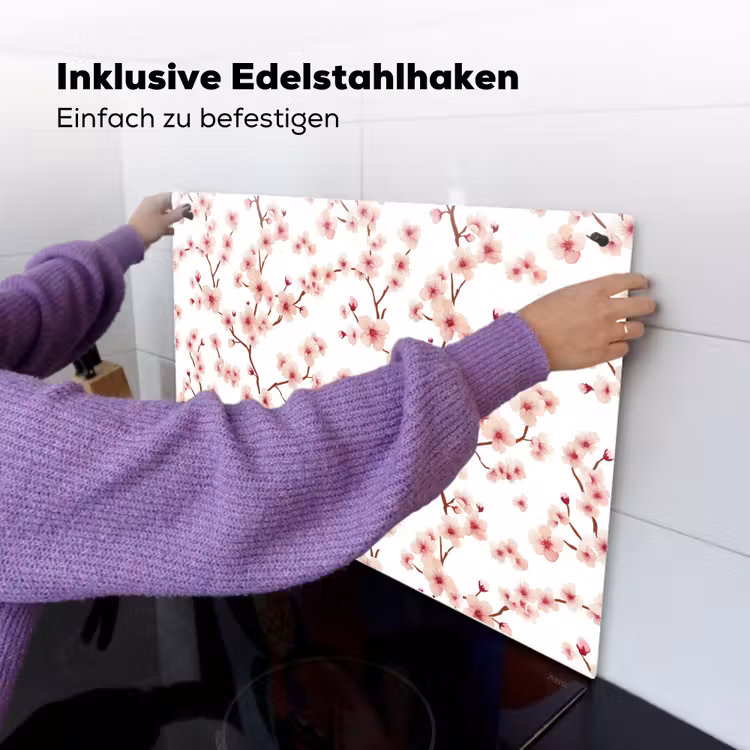 Kersenbloesem - Takken - Roze Inductie beschemer met haakjes klein 777 -ky-ophangen-de