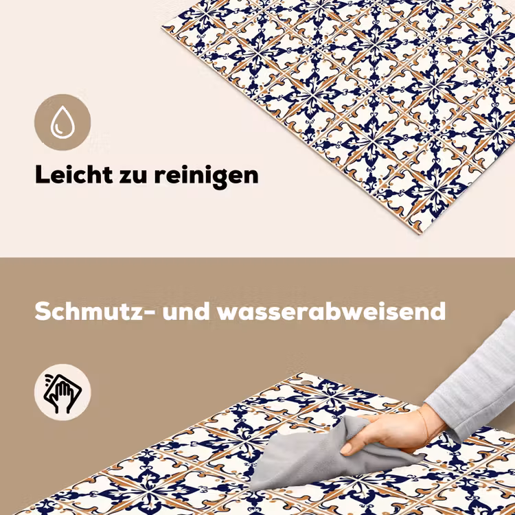Klassiek - Patroon - Kleurrijk Inductie beschemer met haakjes klein 777 -ky-schoon-de