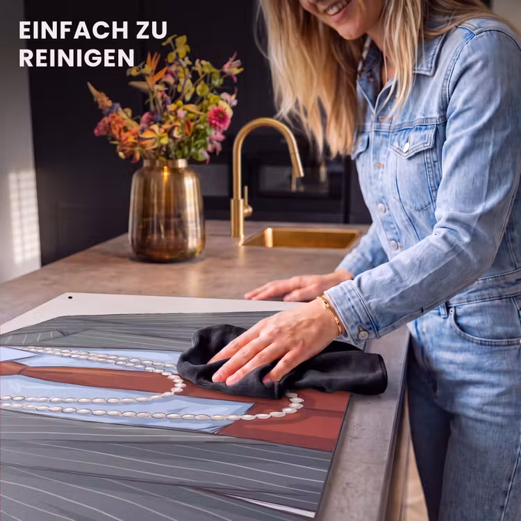 Kleding - Strik - Parels - Klassiek - Mode Inductie beschemer met haakjes klein -ky-schoon-de