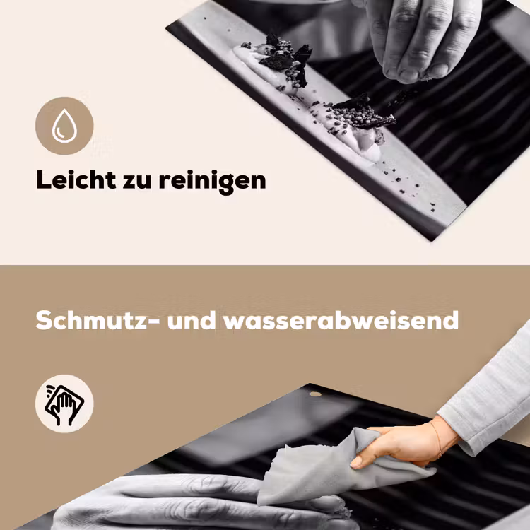 Chef - Garnering - Gerecht Inductie beschemer met haakjes klein -ky-schoon-de