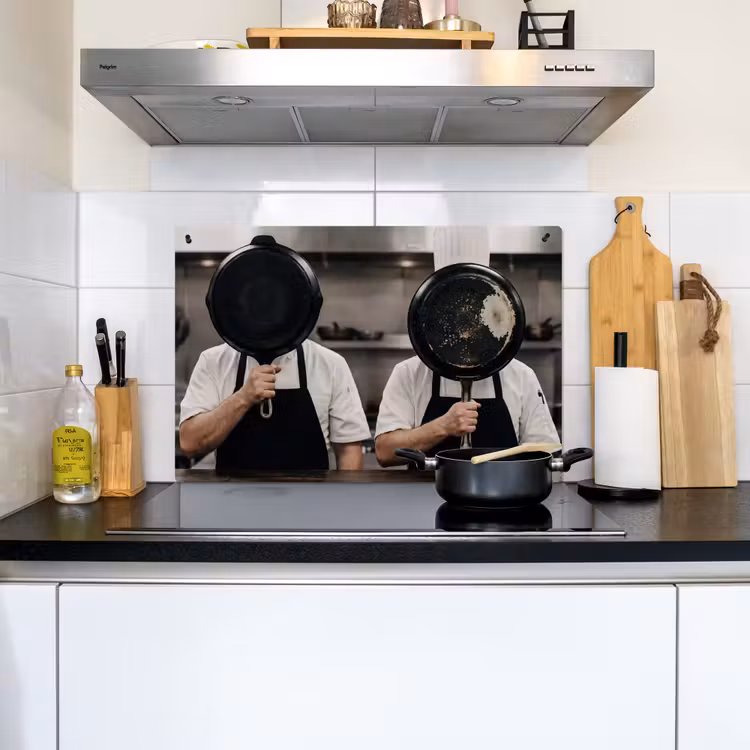Koks - Koekenpannen - Keuken Inductie beschemer met haakjes klein -sfeer2