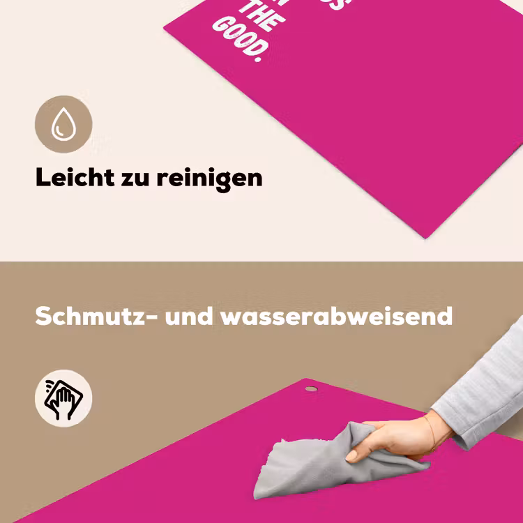 Focus on the good - Roze - Simple Inductie beschemer met haakjes klein -ky-schoon-de
