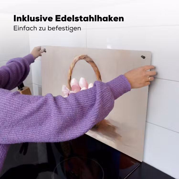 Mand - Eieren - Roze Inductie beschemer met haakjes klein -ky-ophangen-de