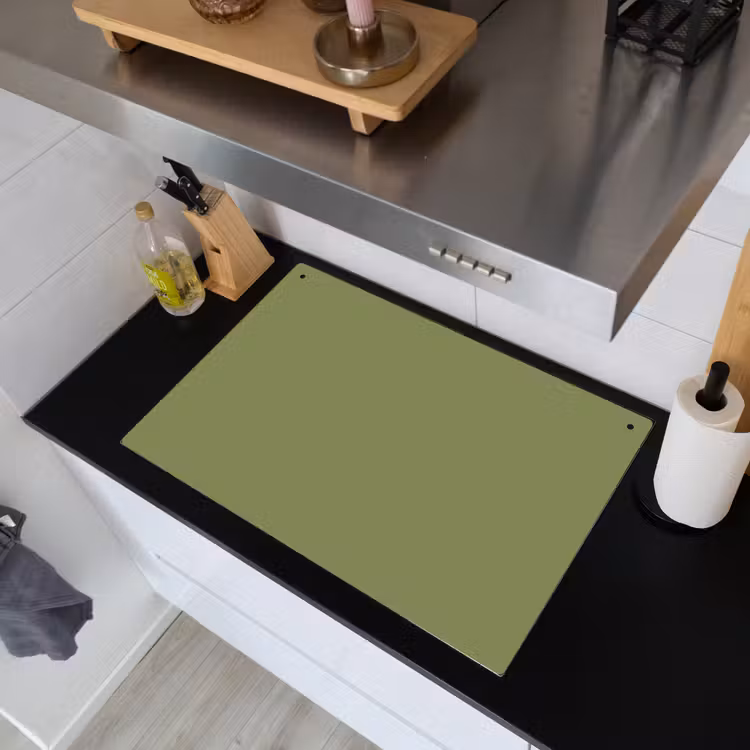 Herbal - Matcha - Groen Inductie beschemer met haakjes klein 777 -sfeer1