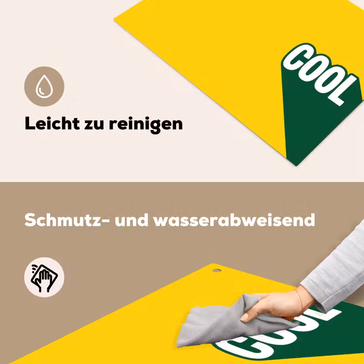 Cool - Geel - Groen Inductie beschemer met haakjes klein -ky-schoon-de