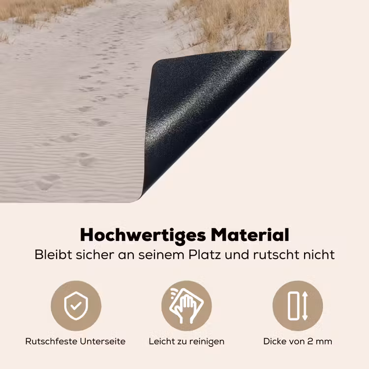 Kustlijn - Horizon - Hek Inductie beschemer met haakjes klein -ky-onderkant-de