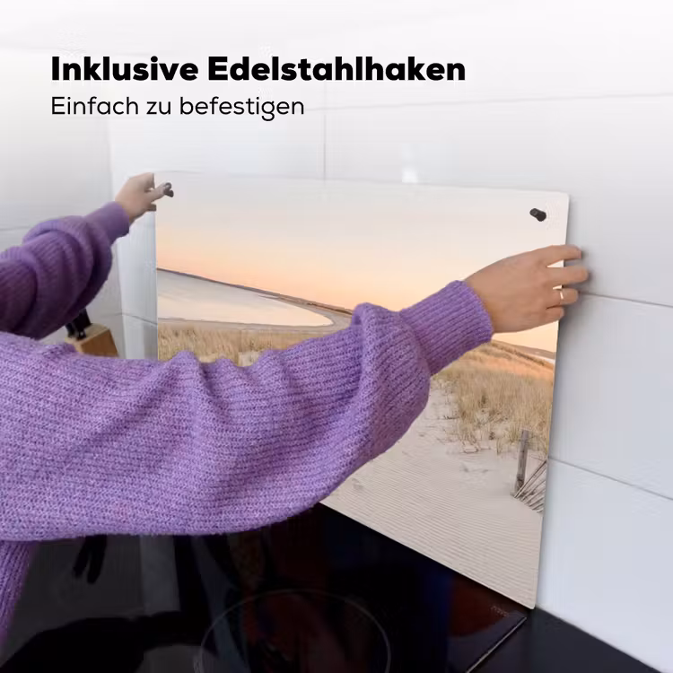 Kustlijn - Horizon - Hek Inductie beschemer met haakjes klein -ky-ophangen-de