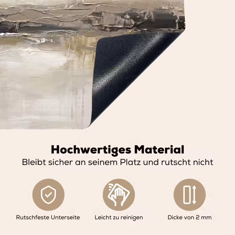 Landschap - Horizon - Natuur - Abstract - Neutraal Inductie beschemer met haakjes klein -ky-onderkant-de