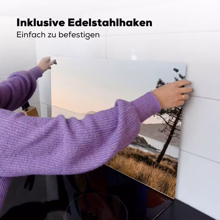 Landschap - Kust - Duinen Inductie beschemer met haakjes klein -ky-ophangen-de