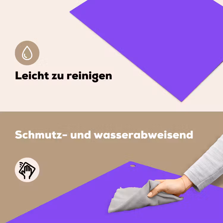 Vivid - Violet - Paars Inductie beschemer met haakjes klein 777 -ky-schoon-de