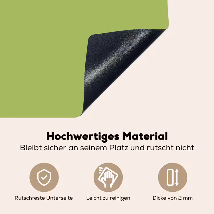 Lime - Glow - Groen Inductie beschemer met haakjes klein 777 -ky-onderkant-de