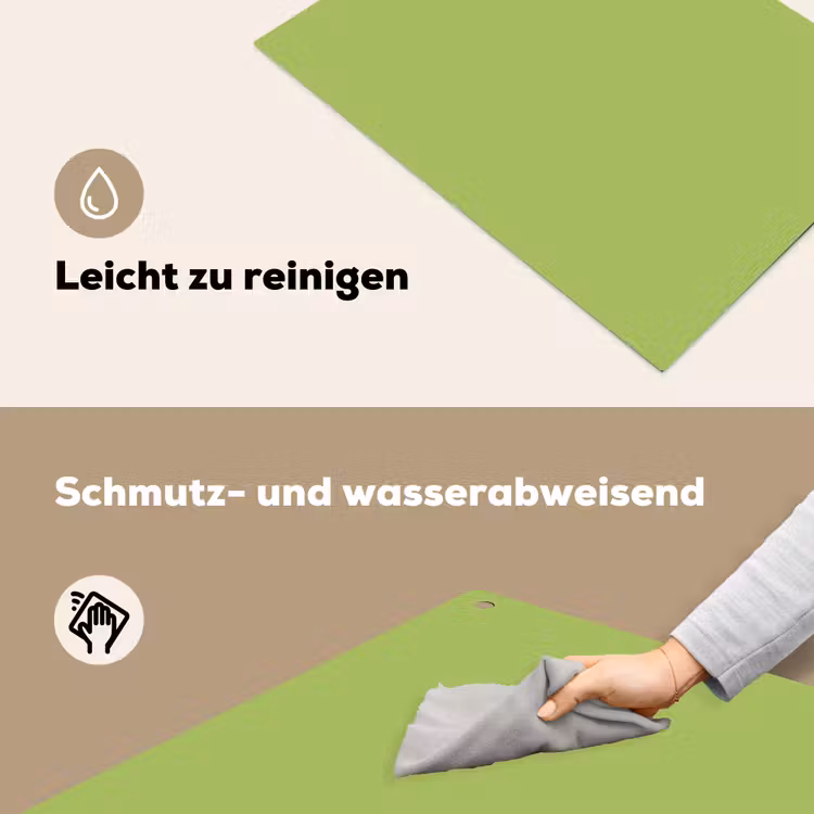 Lime - Glow - Groen Inductie beschemer met haakjes klein 777 -ky-schoon-de