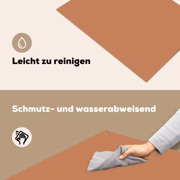 Little - Italy - Oranje Inductie beschemer met haakjes klein 777 -ky-schoon-de