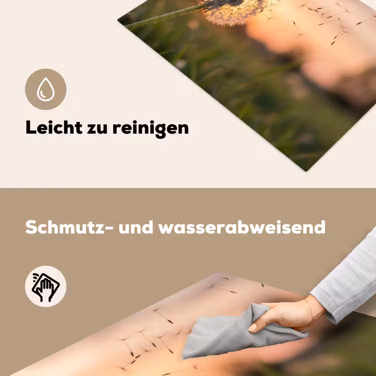 Paardenbloem - Zonsondergang - Veld Inductie beschemer met haakjes klein -ky-schoon-de
