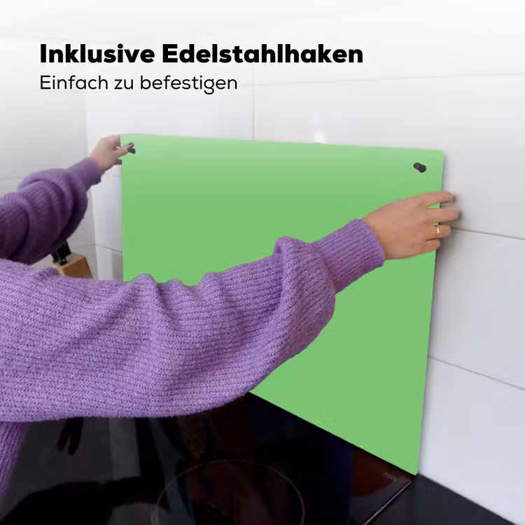 Meadow - Green - Groen Inductie beschemer met haakjes klein 777 -ky-ophangen-de